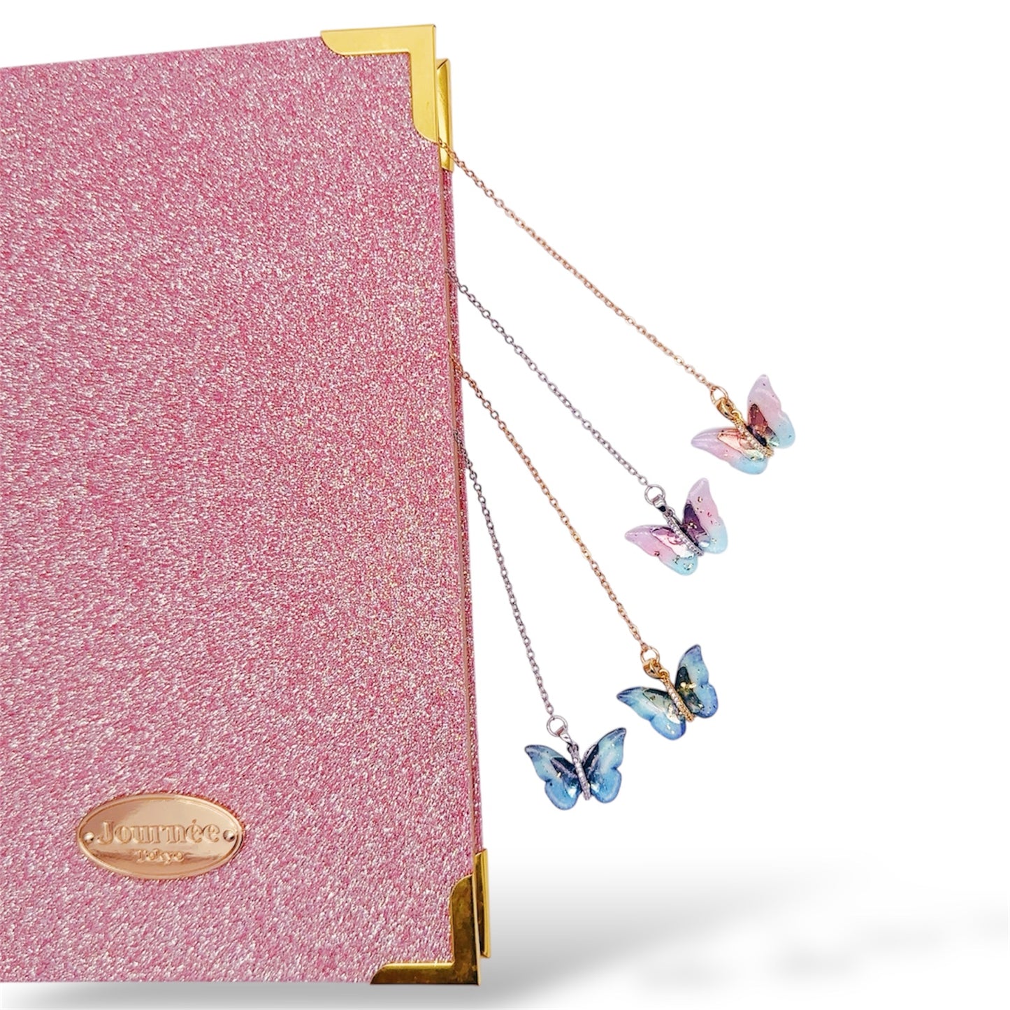 バタフライ緑ブックマーク しおり A green butterfly bookmark